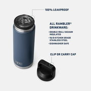 YETI x Collegiate Fandom Collection Hook ’Em 26 oz Rambler® Water Bottle